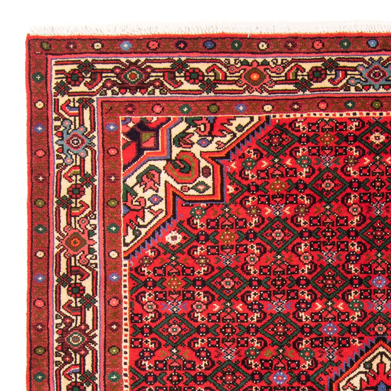 Perserteppich - Nomadic - 204 x 152 cm - rot