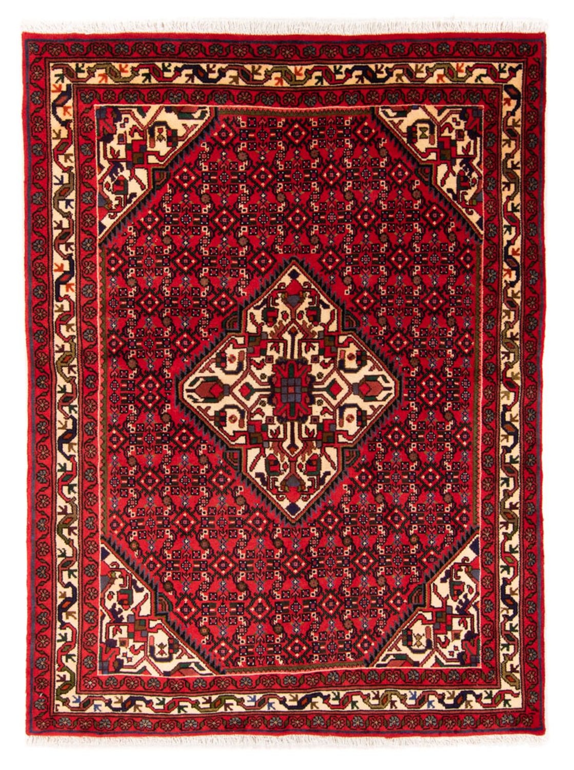 Perser Rug - Nomadic - 209 x 154 cm - red