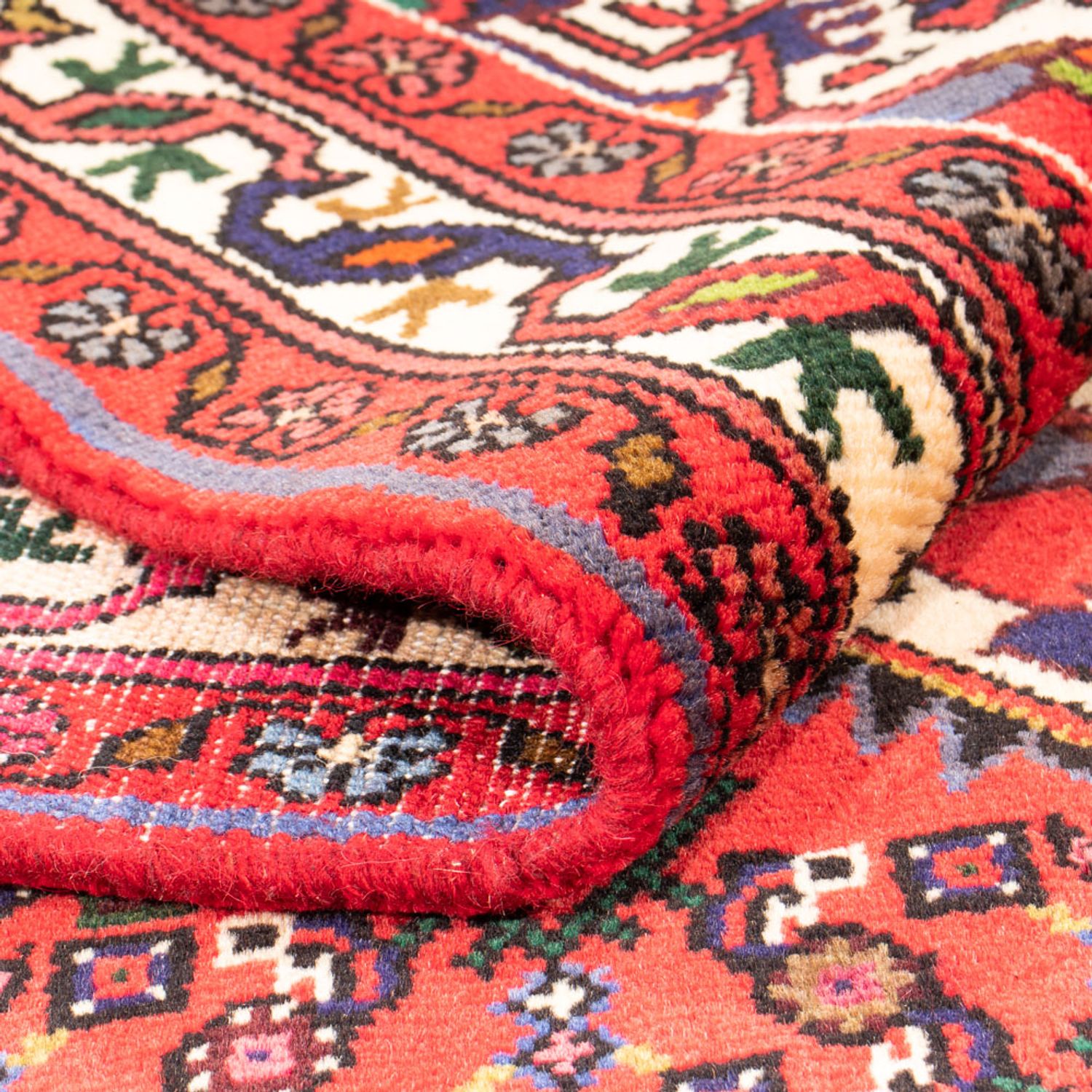 Perser Rug - Nomadic - 209 x 154 cm - red