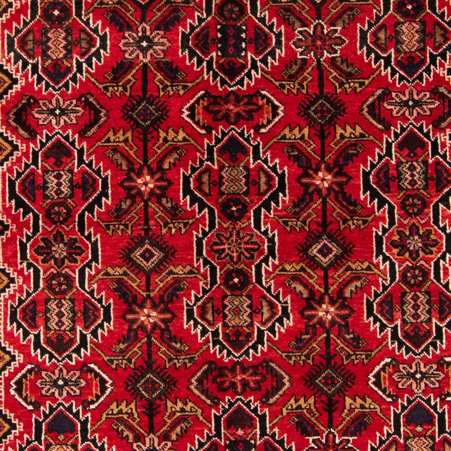 Perserteppich - Nomadic - 216 x 161 cm - rot