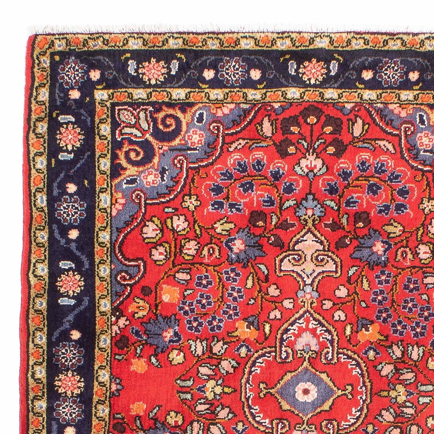 Tapis persan - Nomadic - 114 x 87 cm - rouge