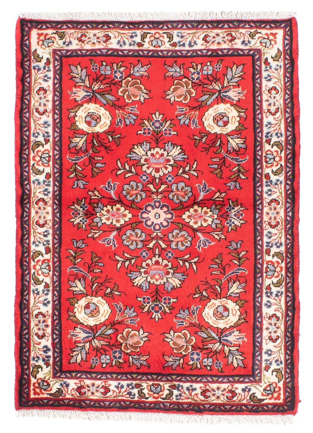 Tapis persan - Classique - 111 x 76 cm - rouge