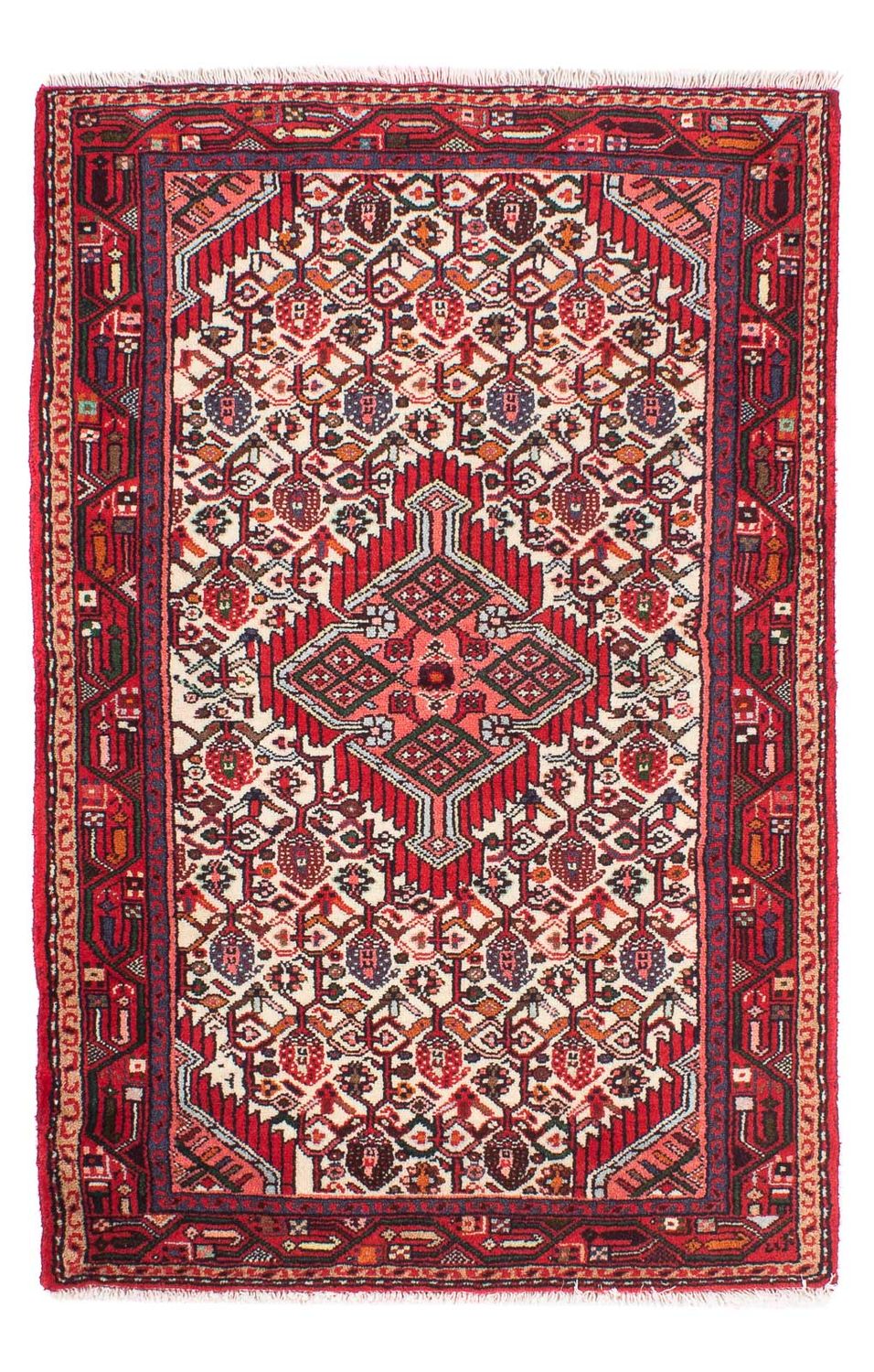 Persisk matta - Nomadic - 131 x 77 cm - beige