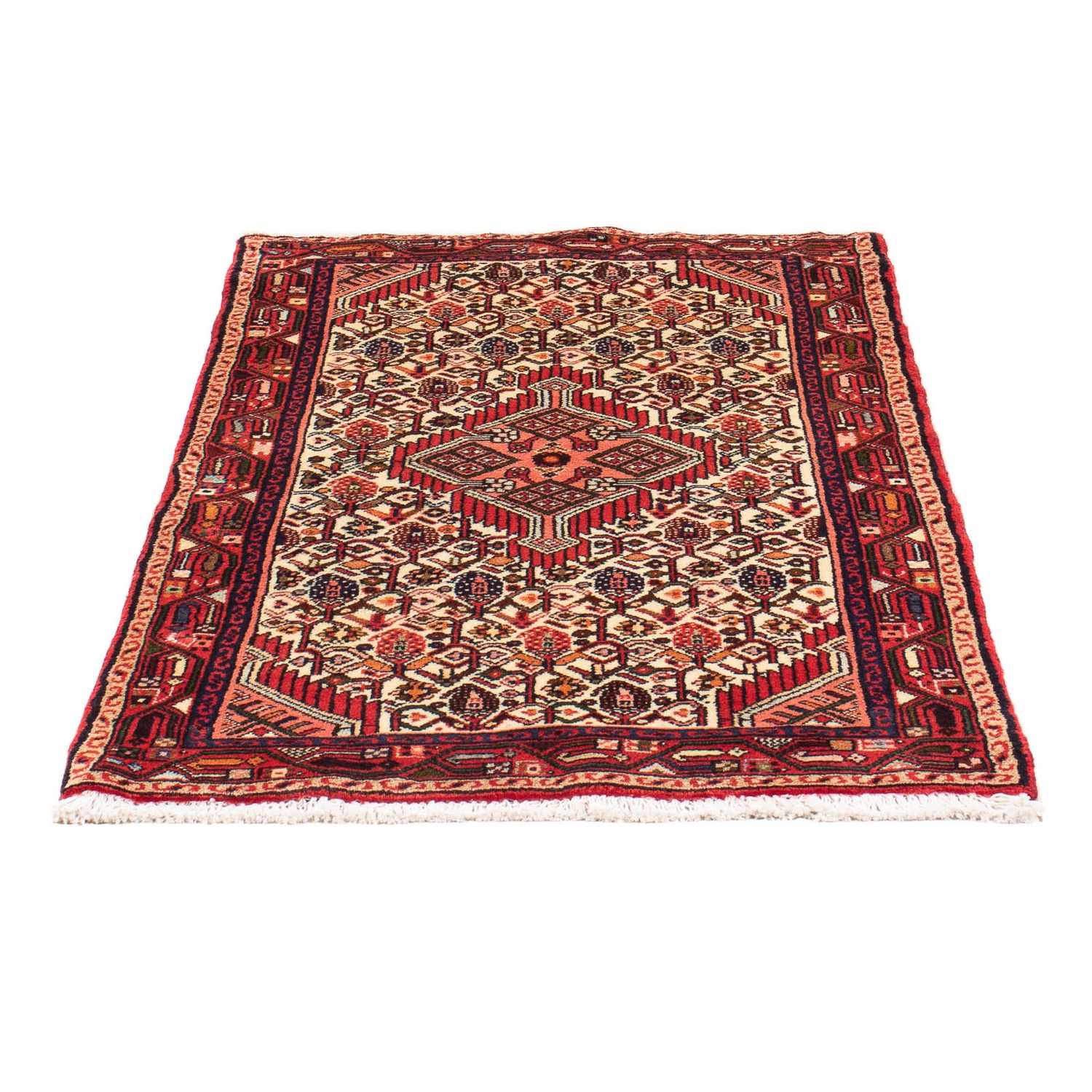 Persisk teppe - Nomadisk - 131 x 72 cm - beige