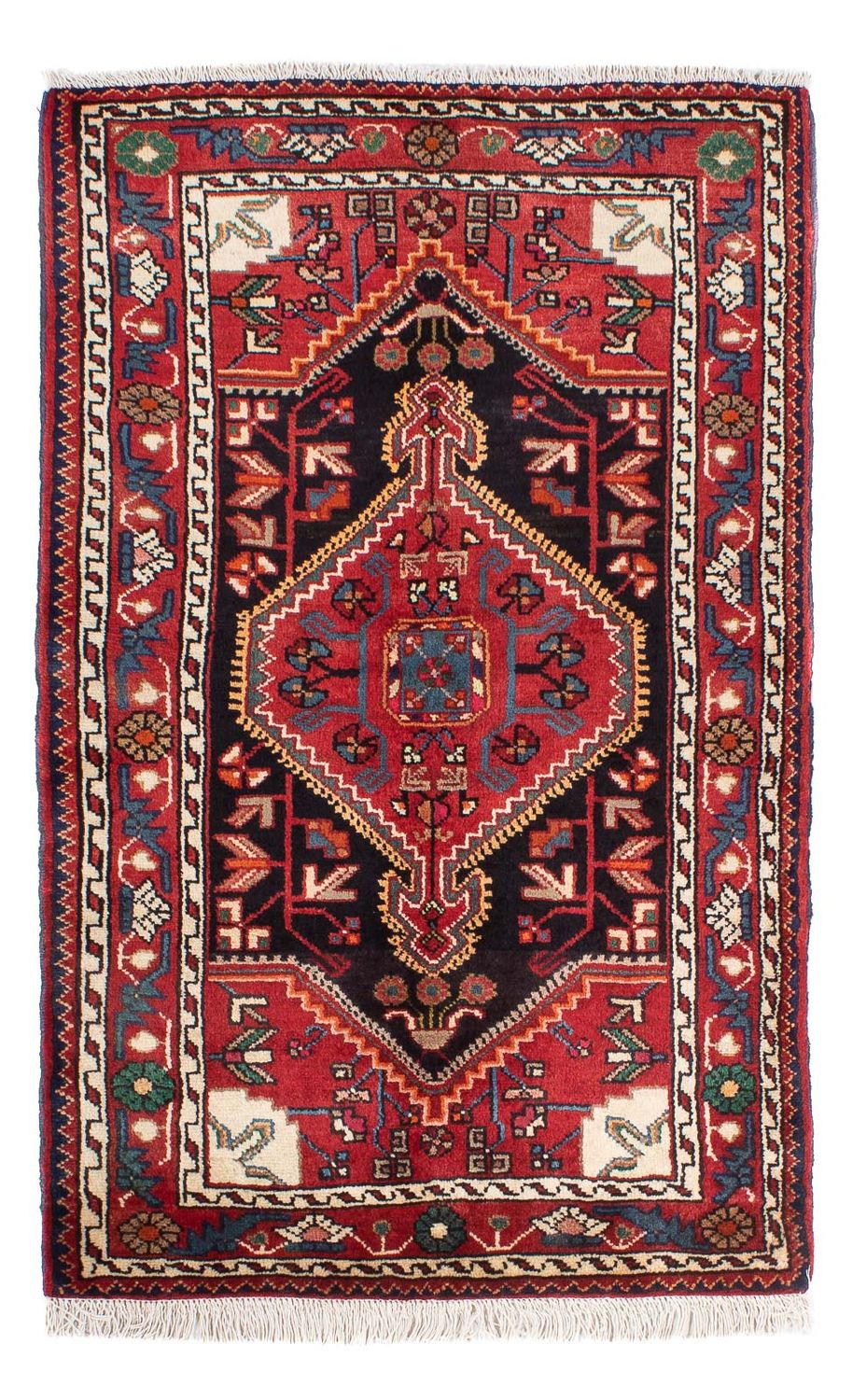 Perser Rug - Nomadic - 136 x 82 cm - dark blue