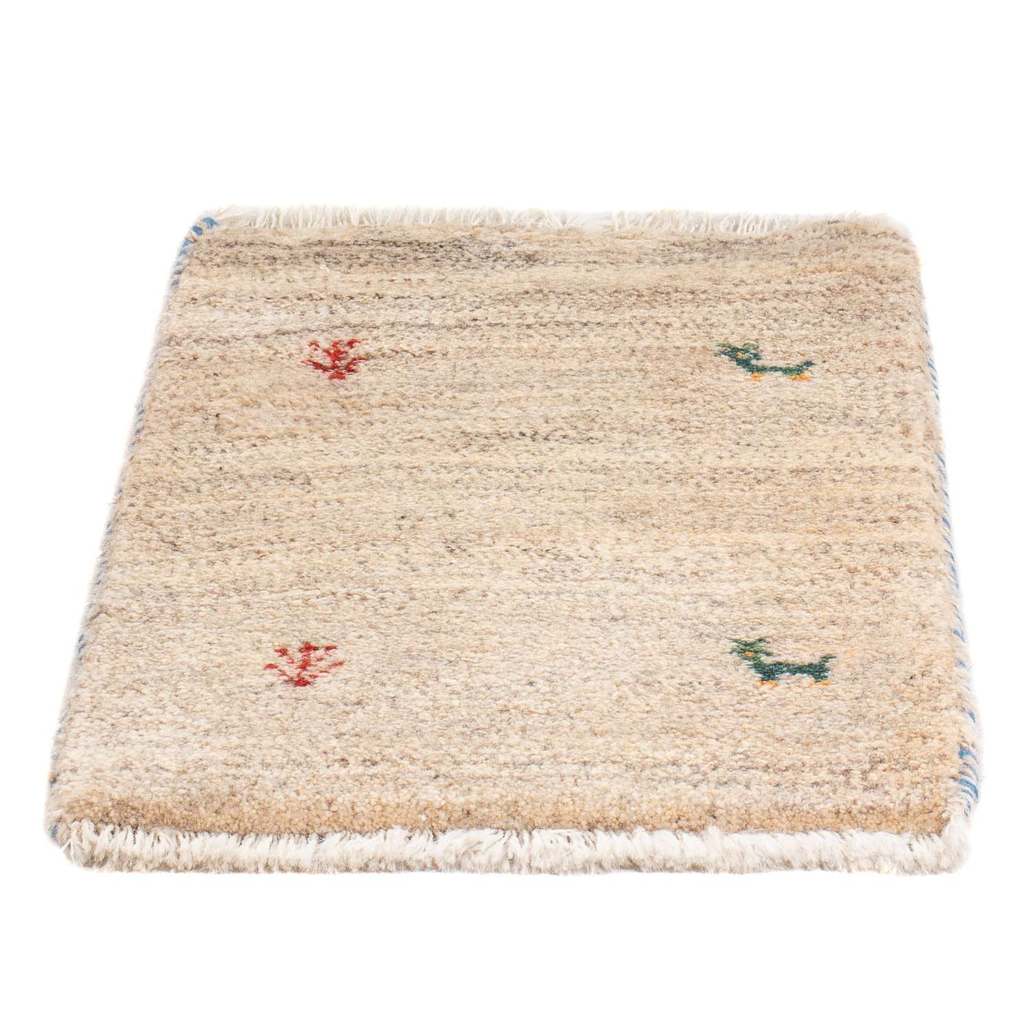 Tapis Gabbeh - Persan - 60 x 40 cm - beige