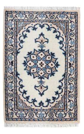 Alfombra persa - Nain - 60 x 40 cm - crema