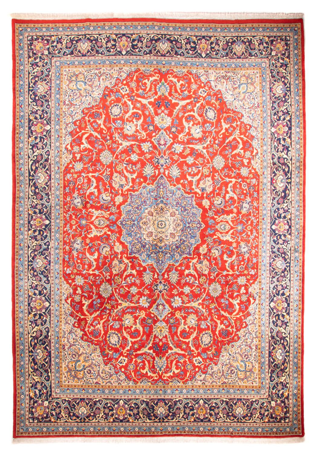 Tapete Persa - Isfahan - Premium - 461 x 338 cm - vermelho