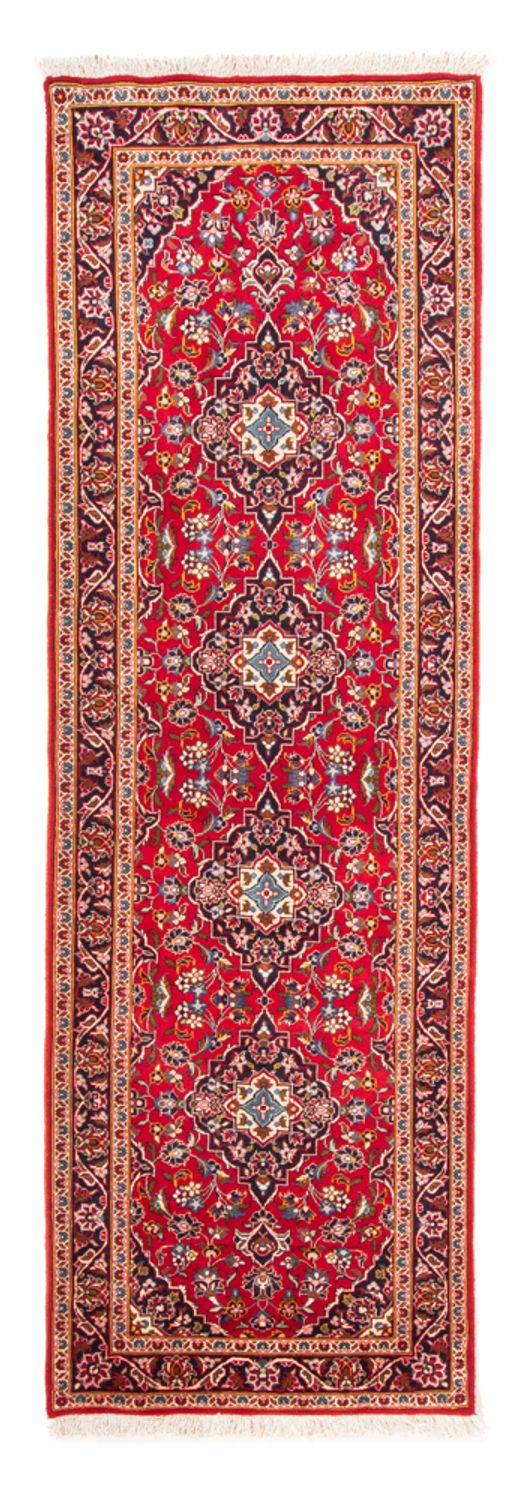 Tapis de couloir Tapis persan - Keshan - 312 x 100 cm - rouge