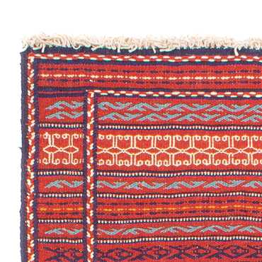 Runner Kelim Carpet - orientalisk matta - 200 x 70 cm - flerfärgad