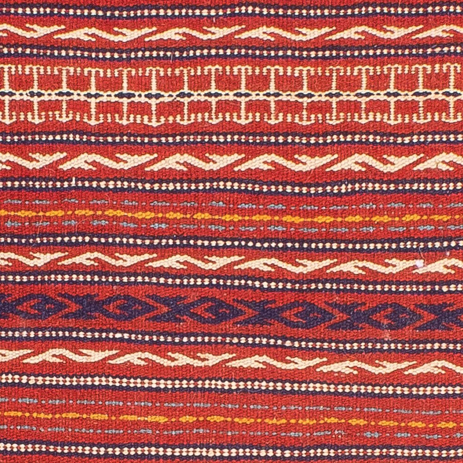 Runner Kelim Carpet - orientalisk matta - 200 x 70 cm - flerfärgad