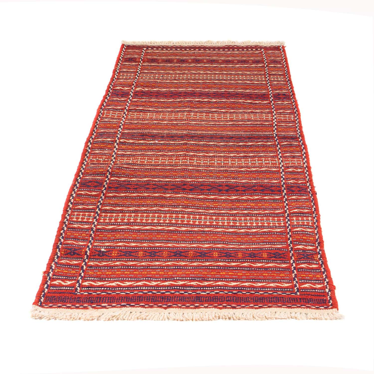 Biegacz Dywan Kelim - Orientalny - 200 x 70 cm - wielokolorowy