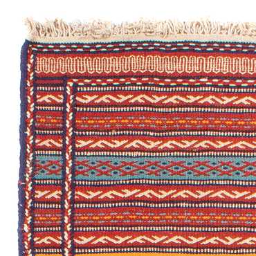 Corredor Tapete Kelim - Oriental - 200 x 70 cm - multicolorido