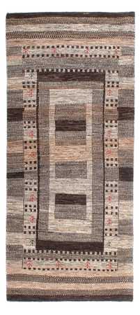 Tapis de couloir Tapis Gabbeh - Loribaft Persan - 197 x 82 cm - naturel