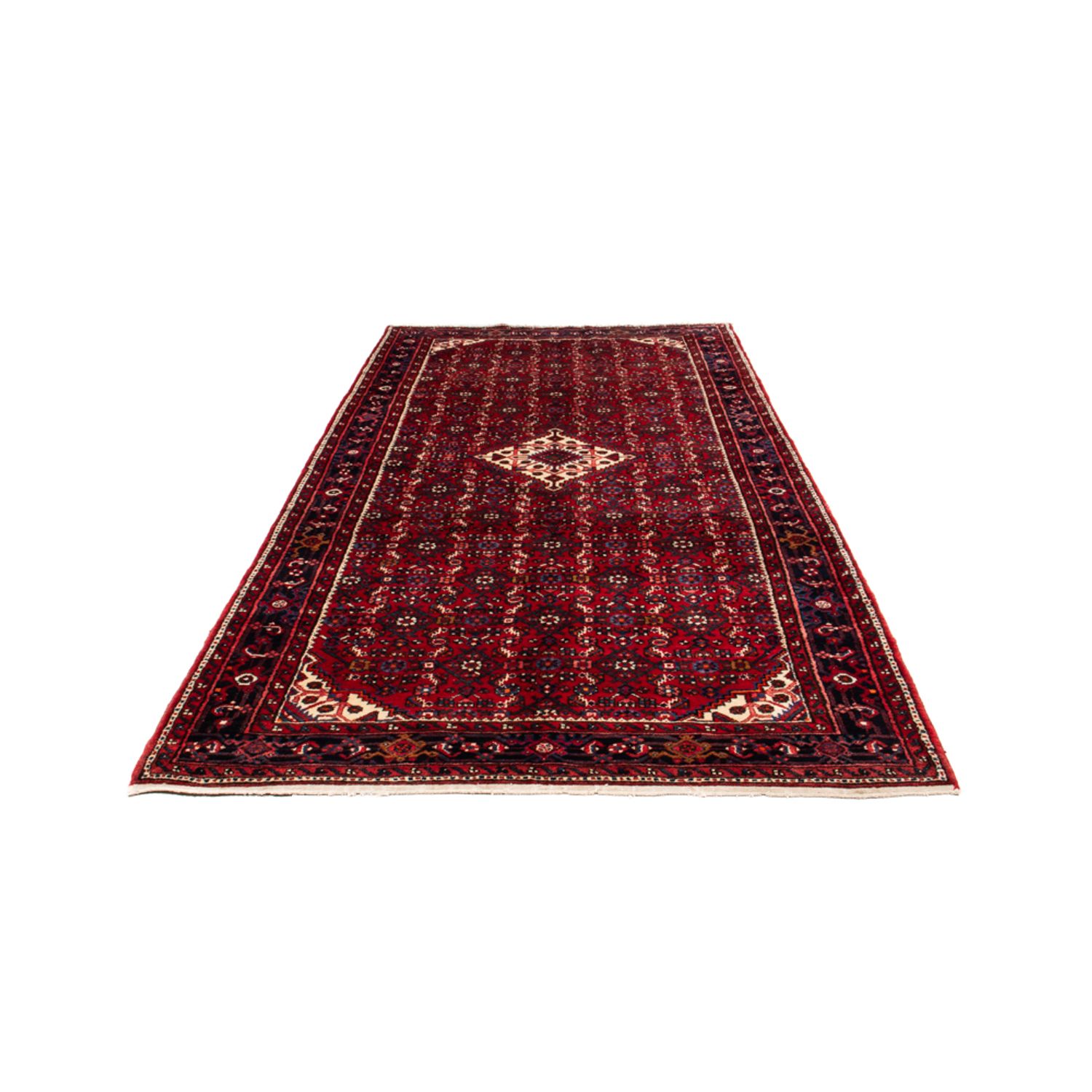 Tapis persan - Nomadic - 328 x 163 cm - rouge