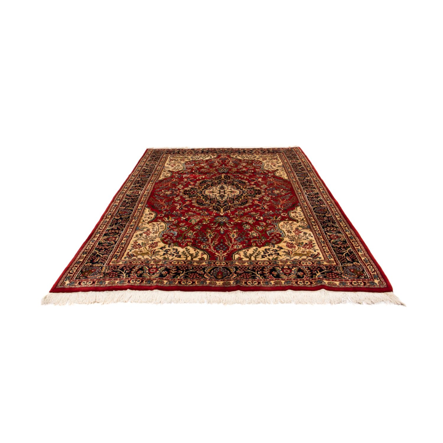 Alfombra oriental - Indus - 298 x 207 cm - rojo