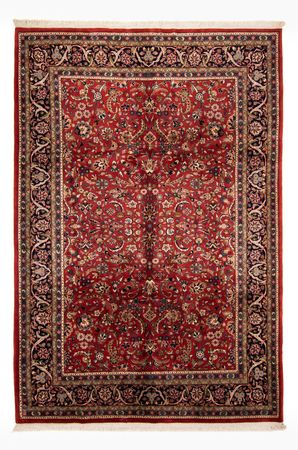 Tappeto orientale - Indo - 297 x 204 cm - rosso