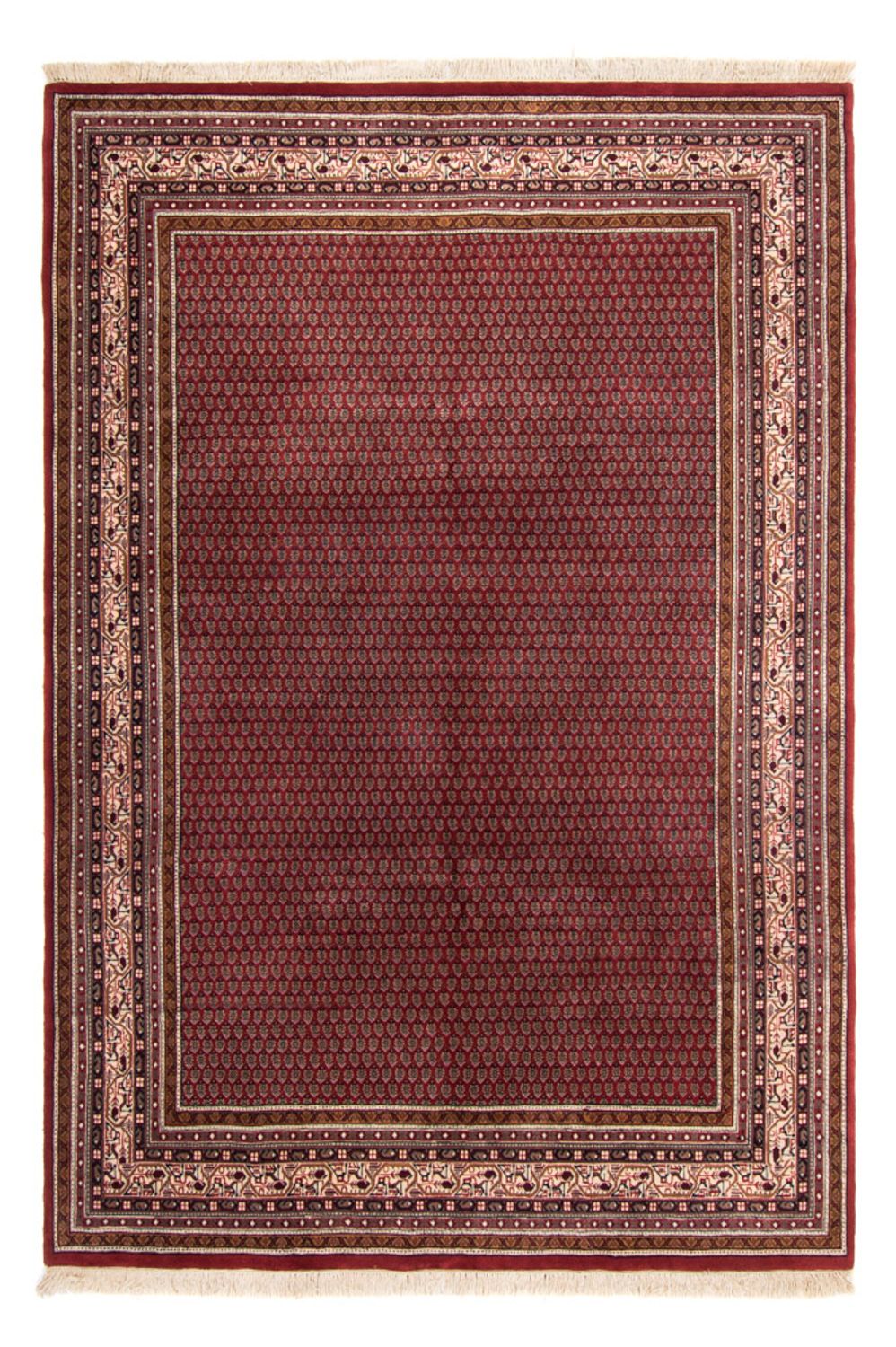 Tapete oriental - Mir - Indus - Real - 291 x 193 cm - vermelho