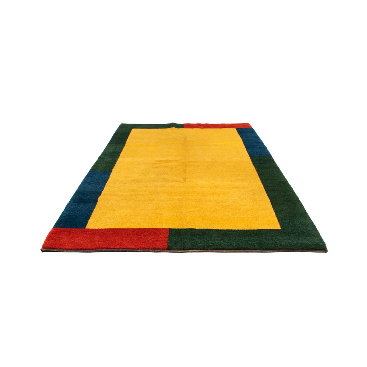 Tapis Gabbeh - Indus - 294 x 200 cm - jaune