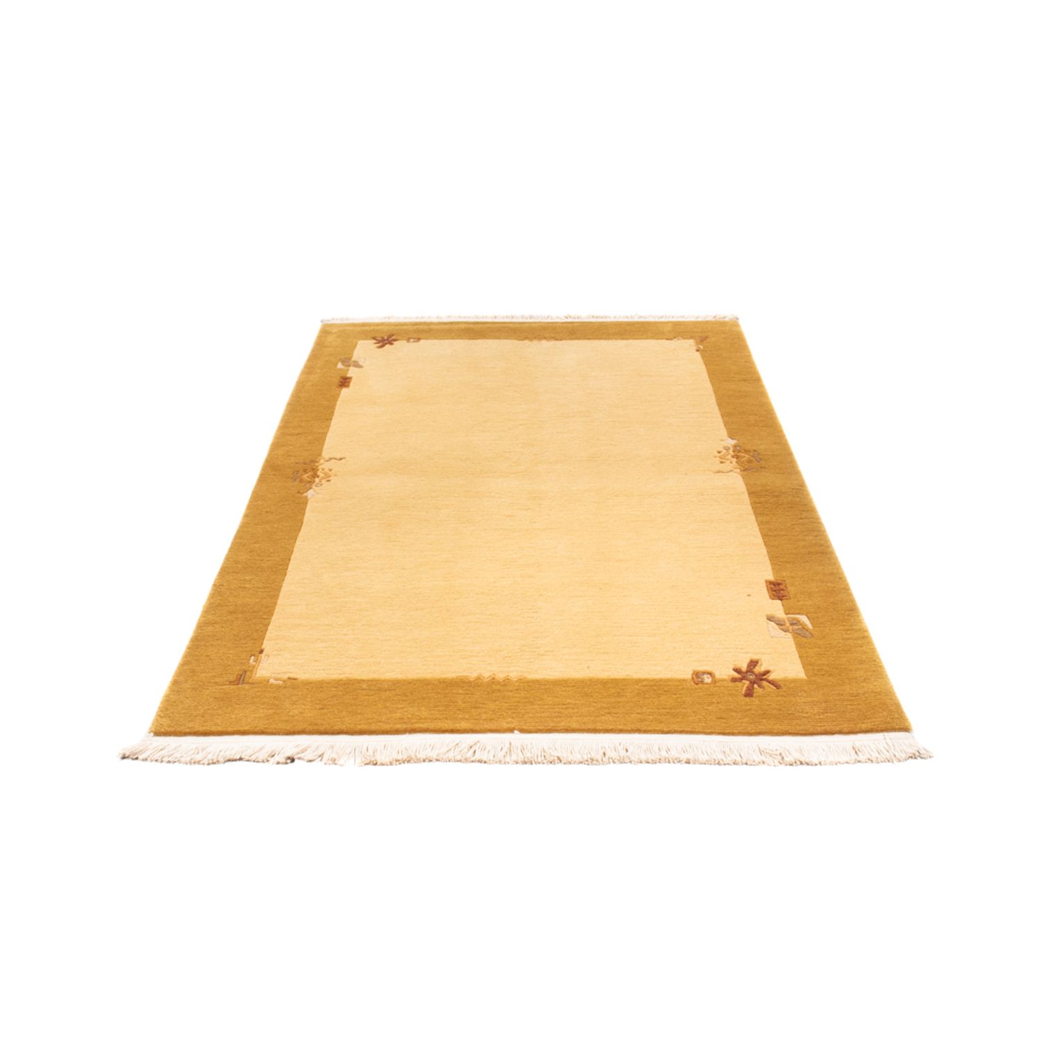 Tapis Népalais - 180 x 123 cm - beige