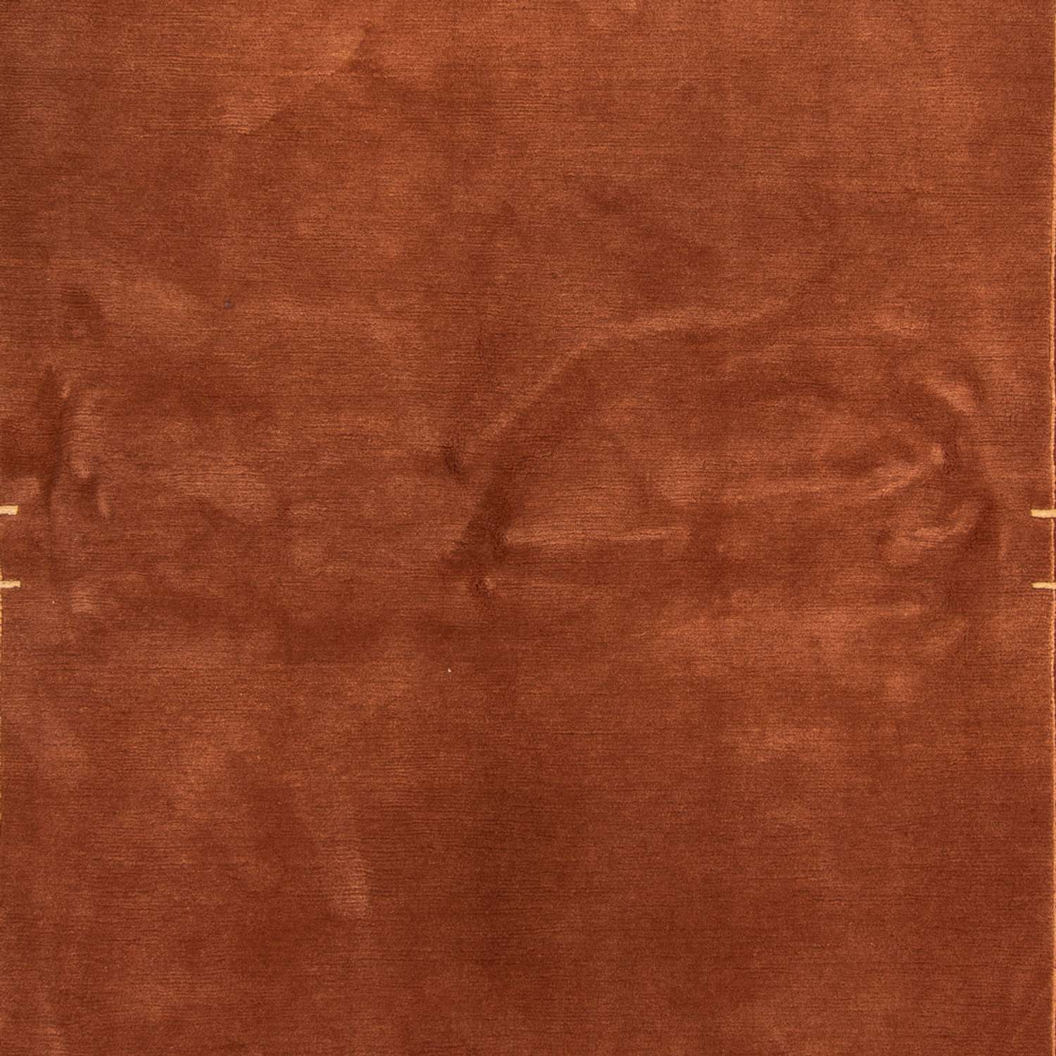 Dywan z Nepalu kwadratowy  - 250 x 250 cm - brązowy