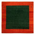 Gabbeh Rug - Indus square  - 250 x 247 cm - green