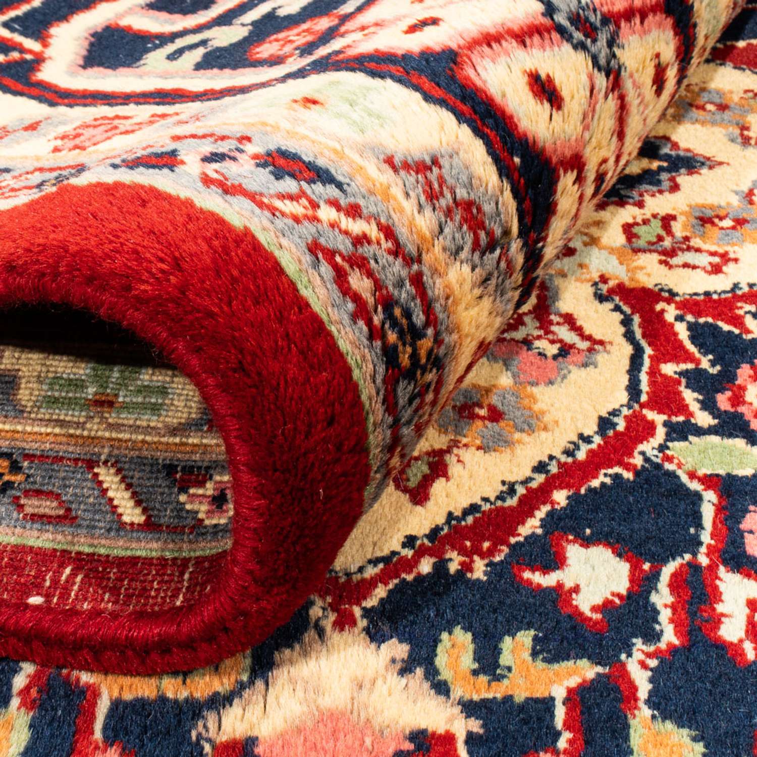 Persisk tæppe - Keshan - Royal - 303 x 206 cm - rød