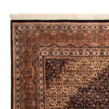 Alfombra oriental - Bidjar - Indus - Real - 309 x 203 cm - azul oscuro