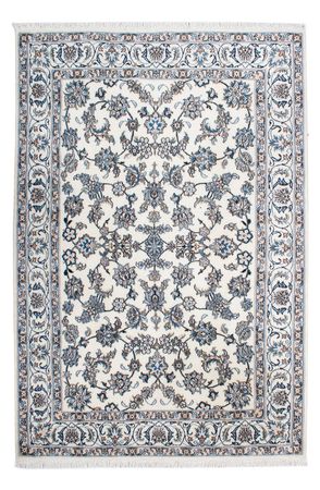 Tapis persan - Nain - 243 x 166 cm - crème