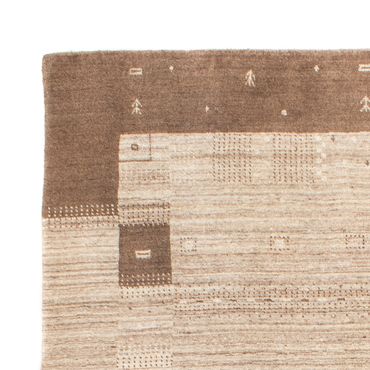 Tapete Gabbeh - Loribaft Softy - 198 x 126 cm - bege