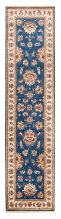 Loper Ziegler tapijt - 306 x 83 cm - blauw