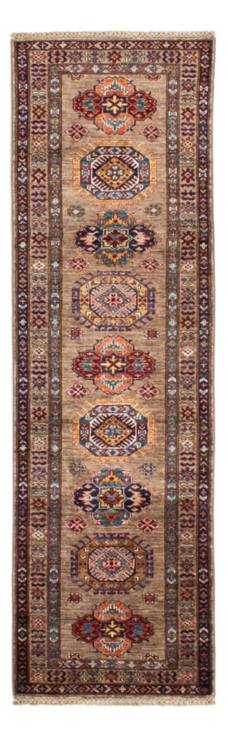 Loper Ziegler Tapijt - Kazak - 254 x 79 cm - natuur