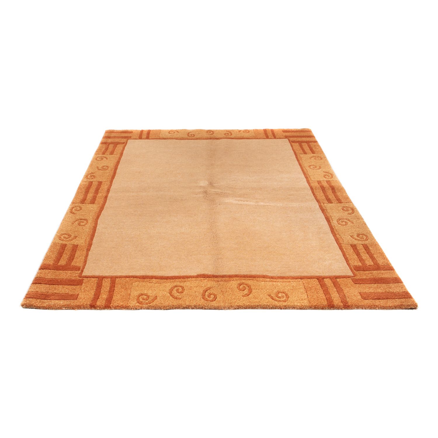 Tapis Népalais - 240 x 170 cm - saumon