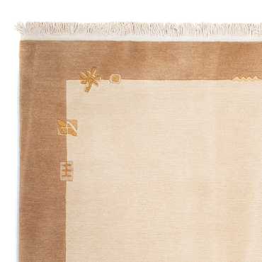 Nepal tapijt - Koninklijke - 234 x 172 cm - beige