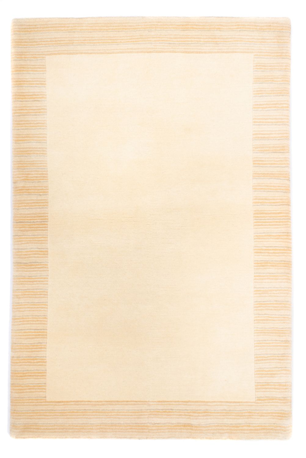 Alfombra de Nepal - Real - 211 x 143 cm - beige