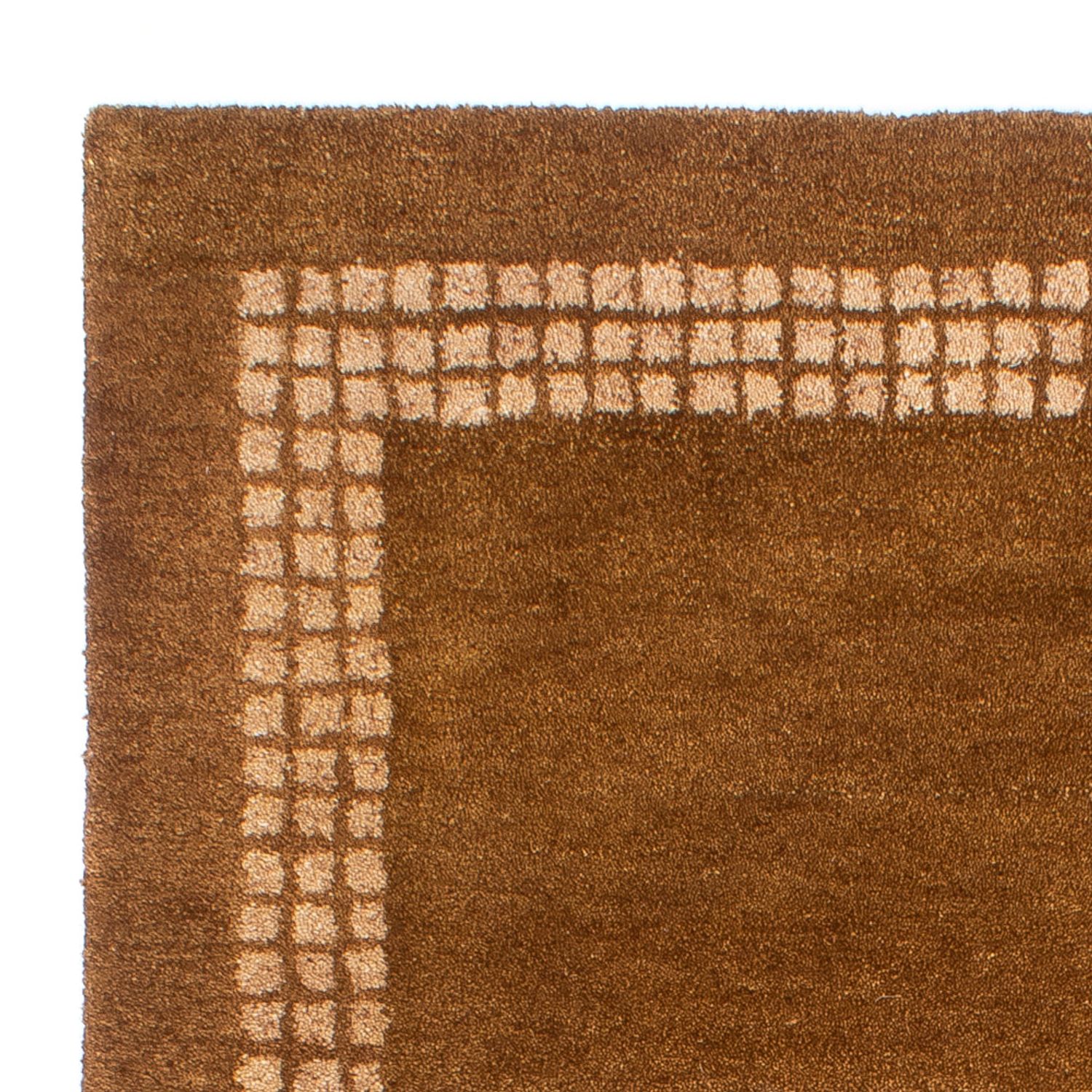 Tapis en laine - 192 x 135 cm - marron