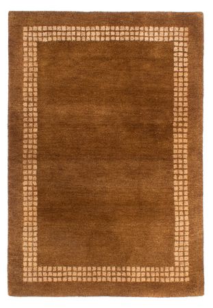 Tapis en laine - 192 x 135 cm - marron