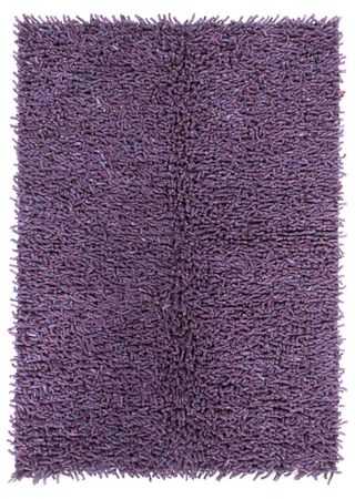 Alfombra de pelo largo - 240 x 170 cm - púrpura