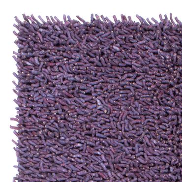 Tapis à poils longs - 240 x 170 cm - violet