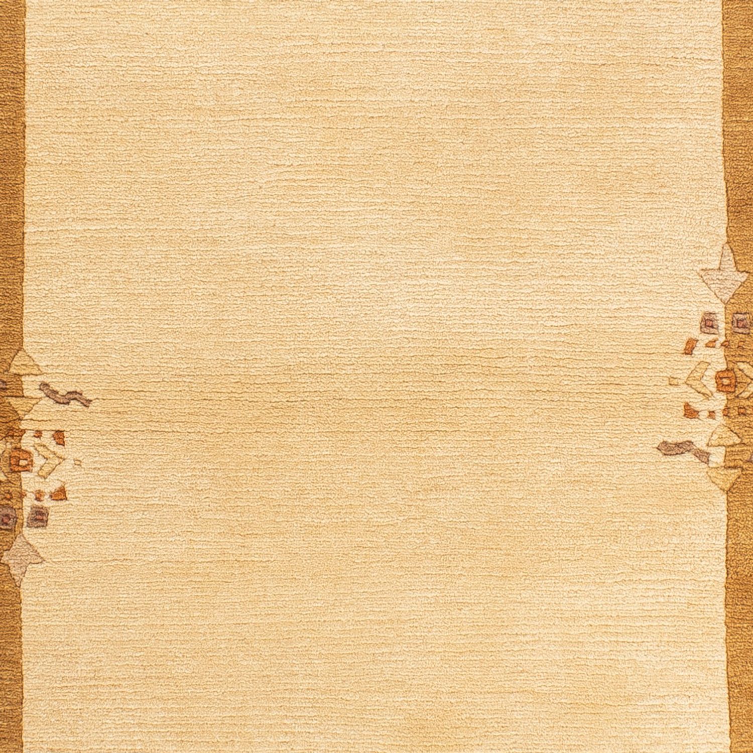 Nepal tapijt - Koninklijke - 143 x 71 cm - beige