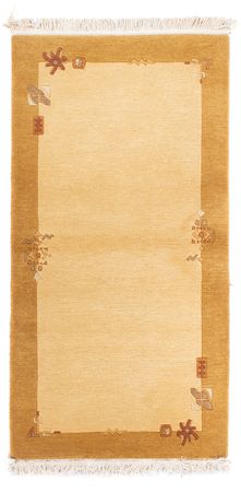 Nepal tapijt - Koninklijke - 143 x 74 cm - beige