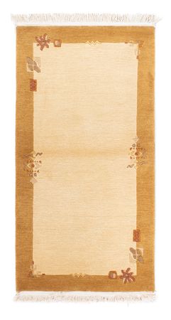 Nepal tapijt - Koninklijke - 140 x 71 cm - beige