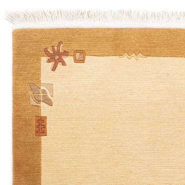 Nepal Teppich - Royal - 141 x 72 cm - beige