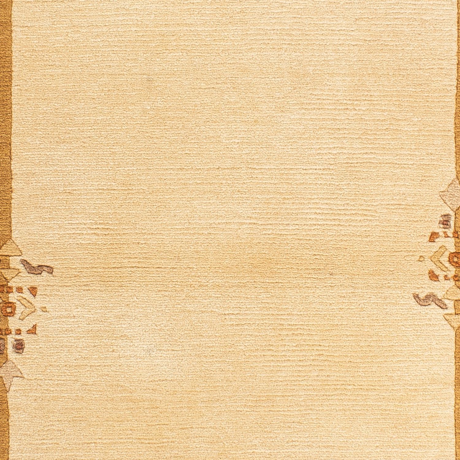 Nepal tapijt - Koninklijke - 138 x 71 cm - beige