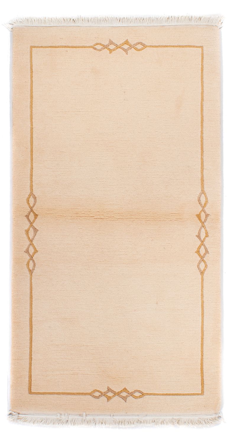 Tapis Népalais - Royal - 137 x 73 cm - beige