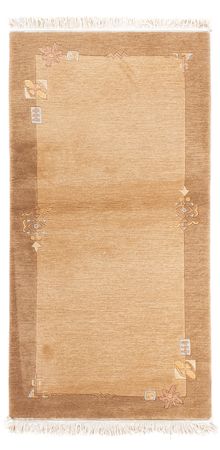 Tappeto Nepal - Reale - 139 x 72 cm - marrone chiaro