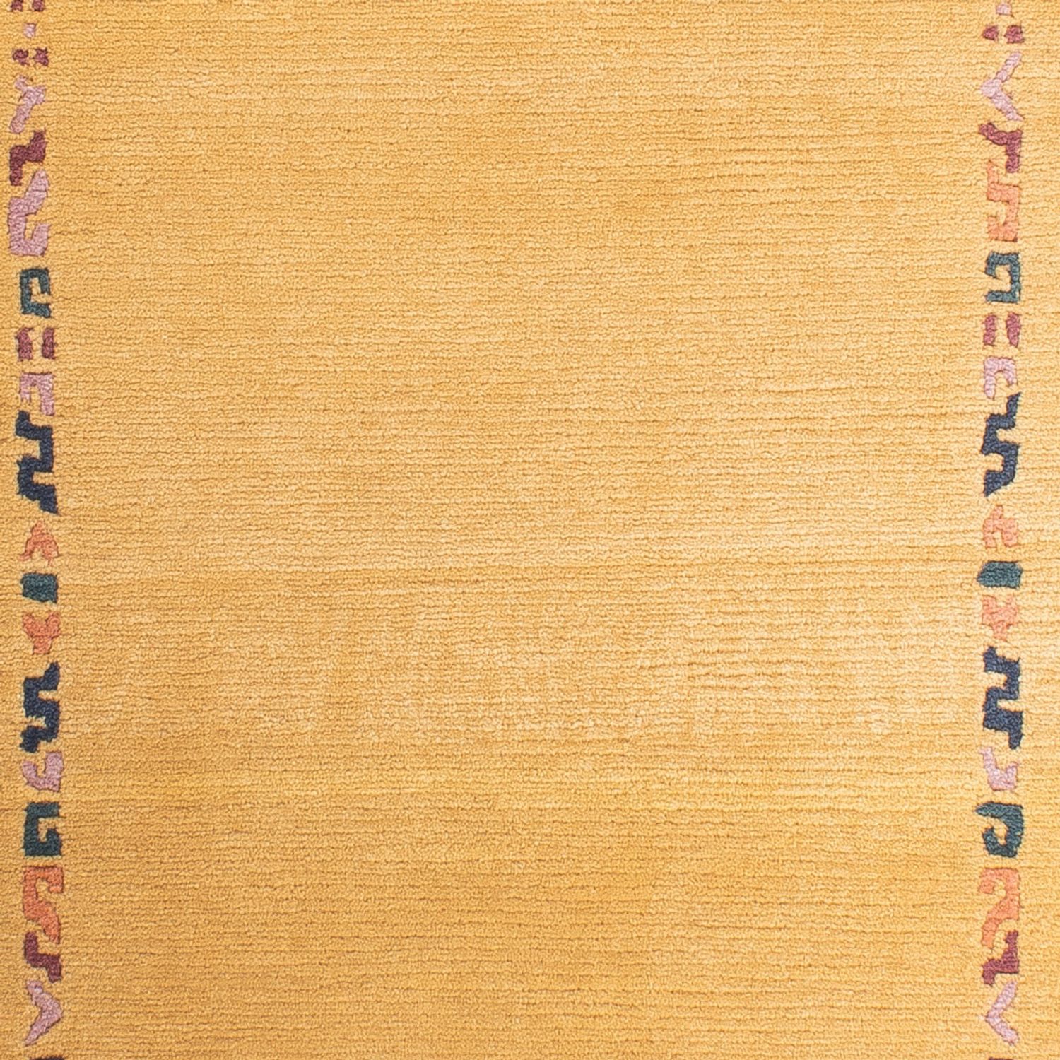 Alfombra de Nepal - Real - 140 x 74 cm - oro