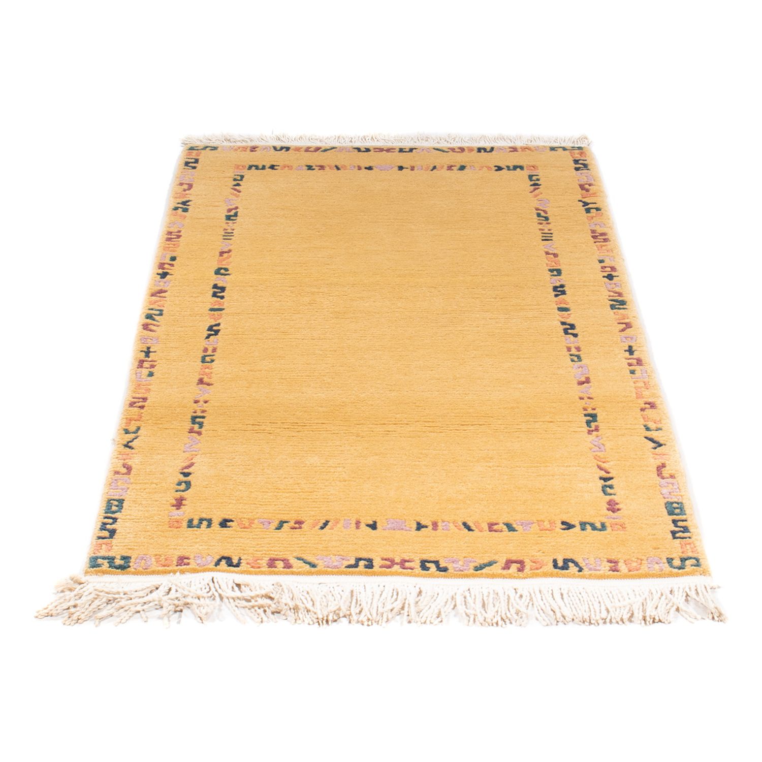 Nepal Teppich - Royal - 140 x 74 cm - gold