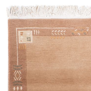 Nepal Rug - Royal - 144 x 73 cm - light brown