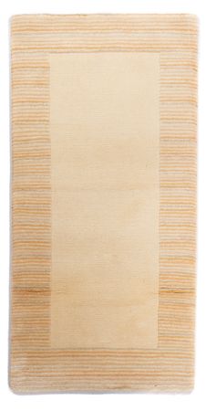 Nepal tapijt - Koninklijke - 144 x 72 cm - beige